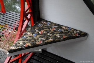 Linda\'s new koi cushion