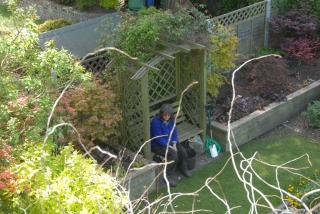 Aerial View of Arbor Seat