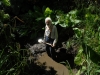 A little way into desilting