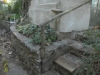 Air Raid Shelter Steps and Raised Bed