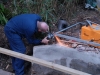 Daryl grinding welds 18th June
