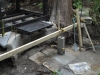 walkway pillars started 15th July