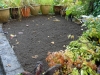 Raised bed ready for planting
