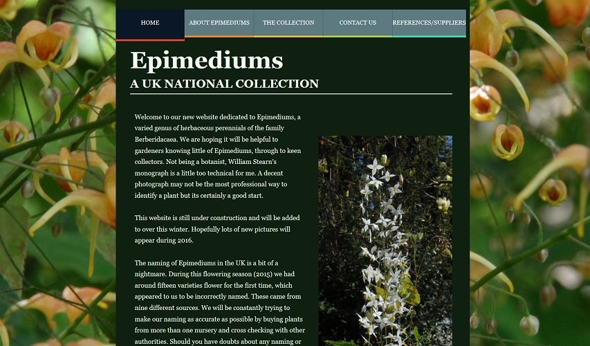 Epimedium Website
